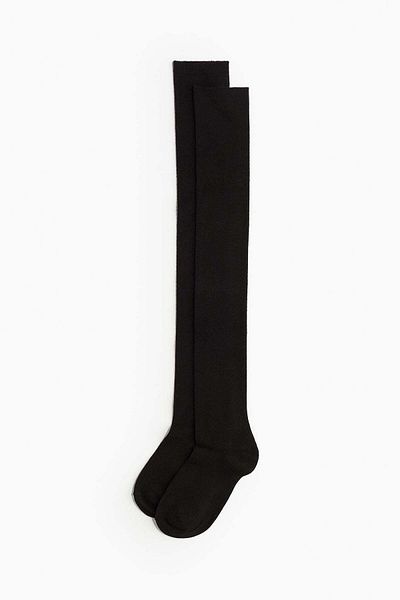 H&M 2-pack over-the-knee socks