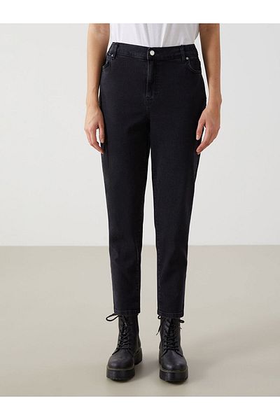 LC Waikiki Γυναικείο τζιν παντελόνι LCW Modest Mom Fit