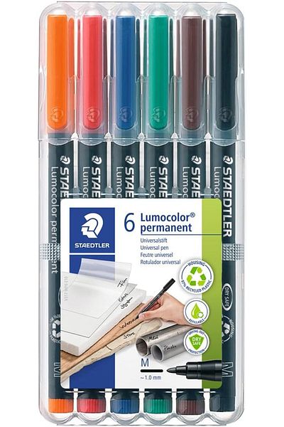 STOREMAX svticaret 317 WP6 – قلم أسيتات دائم M 6 قطع mhm 1053513