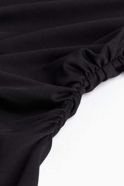 H&M Gathered flared-skirt dress