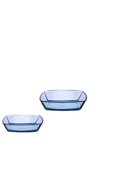 Paşabahçe 54663-54673 Tokio 2-Pece Bowl, Πιάτο πρωινού, Πιάτο μπισκότων /μπλε-12*14 εκ.