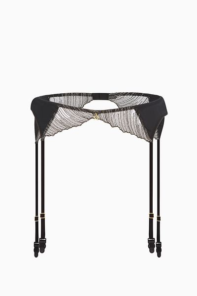 Wonna Fashion Brodeli Garter-2584-Black