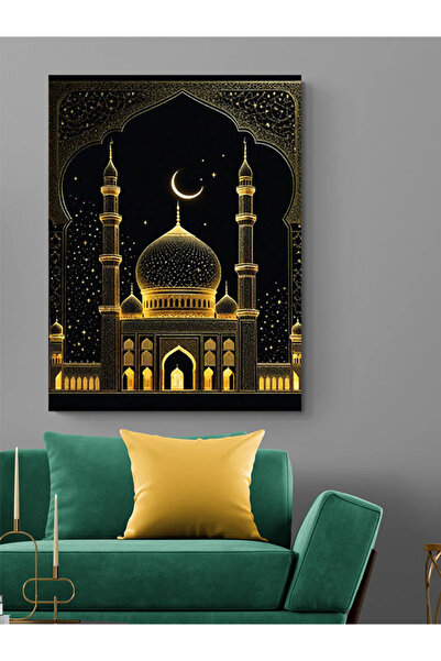 Tunax CAMİ SANAT RESİM KANVAS TABLO EV DUVAR SALON ODA MUTFAK HOL HEDİYELİK D...