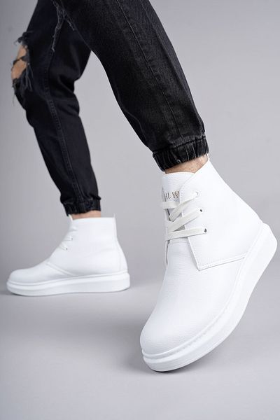 BZ Moda Ανδρικά αθλητικά μποτάκια Oslo B207 - Lace Up και Λευκό