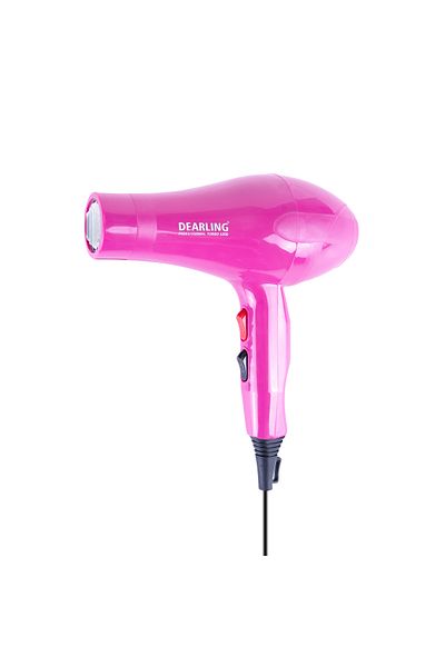 Dearling Professional 2500W Ionic Blow Dryer 2 Heat and Speed Settings Fuchsia Energy with 2 Years Warranty