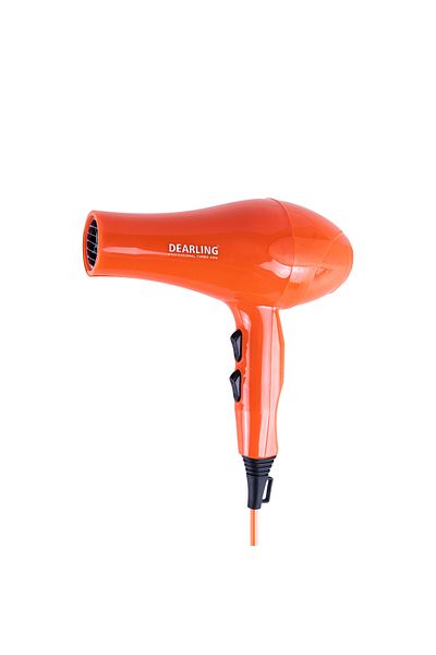 Dearling 2500W Professional Ionic Blow Dryer |   2 Heat and Speed ​​Adjustments |   2 Years Warranty |   Orange Vitality 🧡
