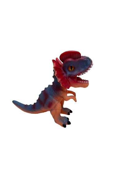 kapsulavm Soft Dinosaur with Neon Eyes 24 cm - Ld6206B-Dilophosaurus