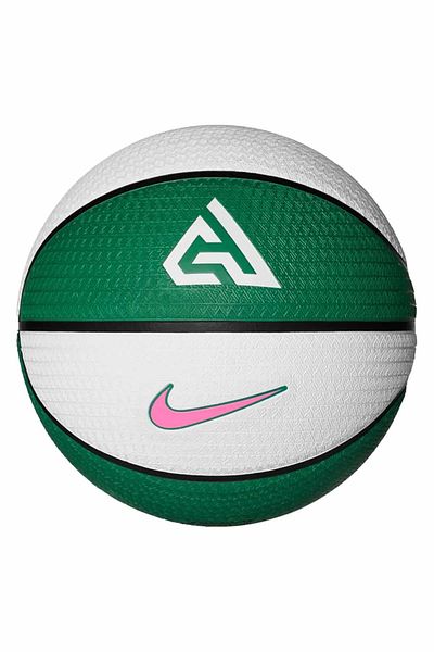 Nike Antetokounmpo 7 Size Deflated Μπάλα Μπάσκετ - Unisex Green Playground 8p 2.0 G