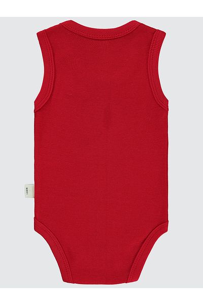 Civil Baby 1-36 Months Red Baby Boy Snap Badi