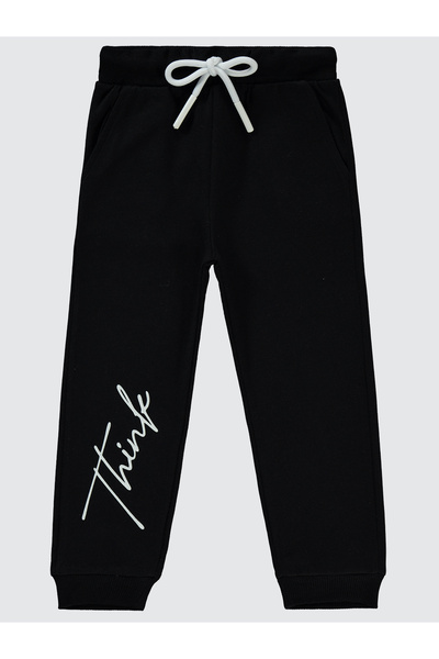 Civil Girls بنطال رياضي أسود للفتيات بعمر 2-5 سنوات