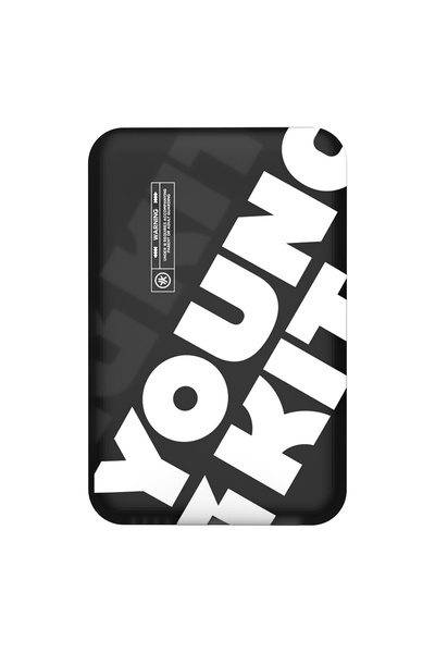 Youngkit Ape Hızlı Şarj Özellikli 5000mAh Siyah Wireless Magsafe Uyumlu Powerbank