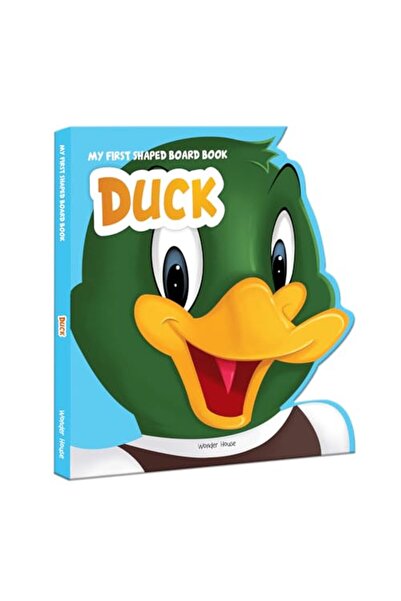 Wonder House Books أول كتاب لوحي على شكل بطة مقطوع بالقالب لأطفالي