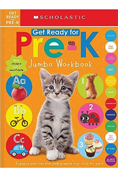 Cartwheel Books كتاب تدريبات "استعد لمرحلة ما قبل الروضة" كتاب تدريبات "استعد...