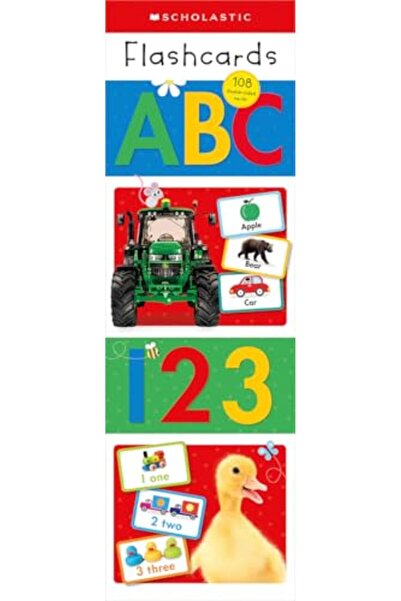 Cartwheel Books مجموعة بطاقات تعليمية مزدوج للأحرف الأبجدية والأرقام: مجموعة ...