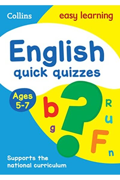 Collins اختبارات سريعة باللغة الإنجليزية للأعمار 57 عامًا الاستعداد للمدرسة م...