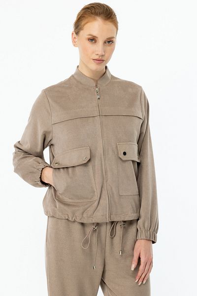 Ekol Mink Coat - Elastic Waist and Zipper