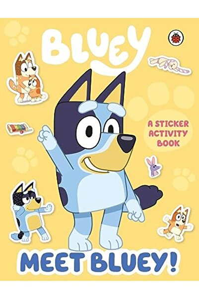 ladybird كتاب أنشطة ملصقات Bluey Meet Bluey