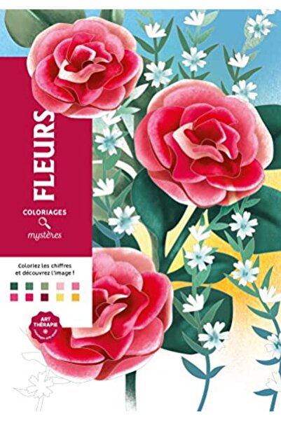 Hachette Coloriages Mysteres Fleurs