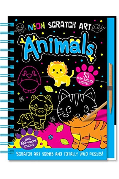 Bounce Sales Marketing Neon Scratch Art: Animals