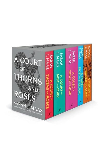 Bloomsbury A Court Of Thorns And Roses Paperback Box Set 5 Books