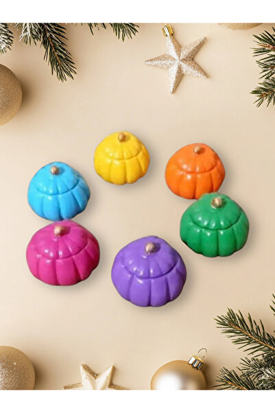 TAKKA REKLAM 6'lı Balkabağı Mini Lokumluk Seti