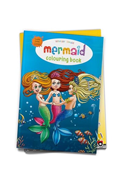 Wonder House Books Mermaid Colouring Book Giant Book Series Jumbo Sized Colou...