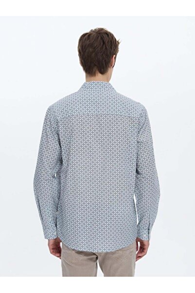 Ltb FOMACA Чоловіча сорочка з довгими рукавами 2244902225008