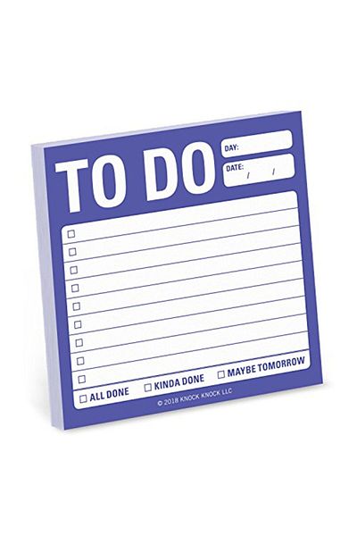 Knock Knock To Do Sticky Note