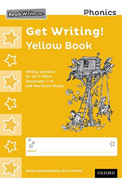 OXFORD UNIVERSITY PRESS Read Write Inc Phonics Get Writing Yellow Book Pack Of 10