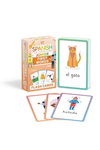 Dorling Kindersley Spanish For Everyone Junior First Words Flash Cards