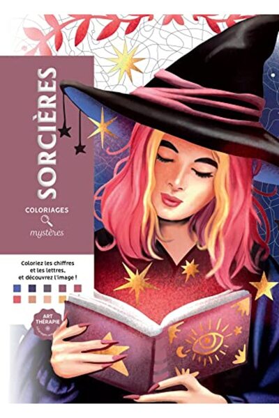 Hachette Coloriages Mysteres Sorcieres