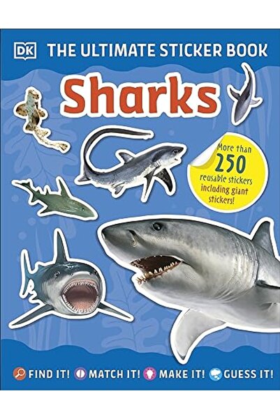DK Publishing Ultimate Sticker Book Sharks