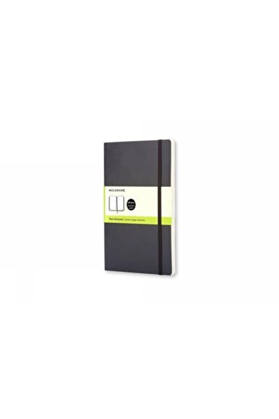 Moleskine دفتر ملاحظات عادي بغلاف ناعم، أسود