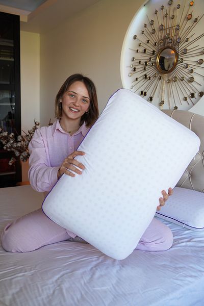 MA'DEMUR Visco Pillow with Different Hardness for Two Surfaces 60X40X15 cm