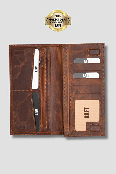 MFT Leather Design حقيبة محفظة نسائية من الجلد الطبيعي |   ألميدا 5463 فلوثر مات مينك