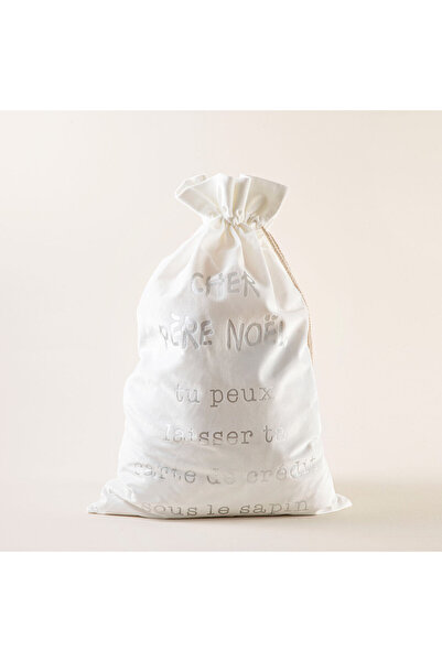 Chakra Mare Dekoratif Kese L Beyaz/gümüş