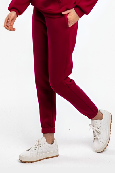 CMZ COLLECTİON Γυναικείο παντελόνι φόρμας με υπερυψηλή μέση