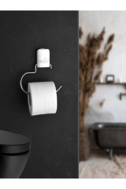 GenelTedarik Suport pentru hârtie igienică adeziv metalic