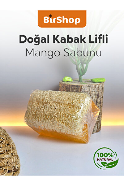 Doğal Kabak Lifli Mango Sabunu 100gr
