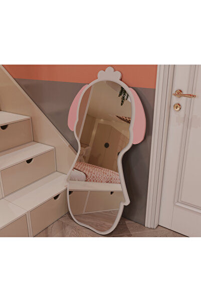 RAAVA Çocuk Boy Aynası Çift Renk Lake Boyalı