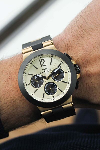 FERRO Fm11539N4 Men's Watch with Silicone Band