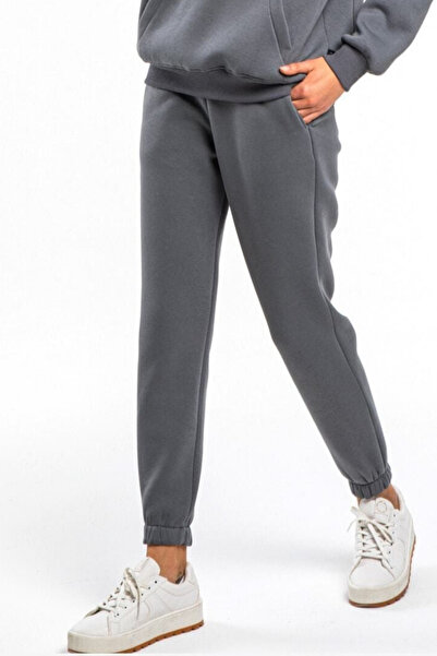 YAKAMEL Γυναικείο παντελόνι τζόγκερ με ελαστικό τελείωμα στα μπατζάκια