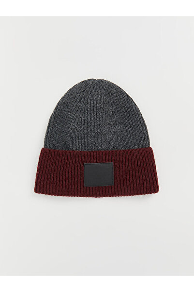 LC Waikiki LCW Etiket Nakışlı Erkek Bere