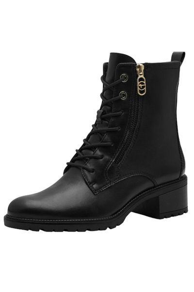 Tamaris Damen Sportliche Stiefelette 1-25241-43 Schwarz 001 Black Kunstleder mit TOUCH-IT