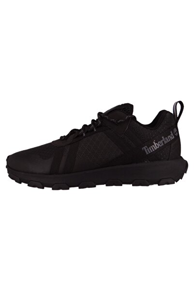 Timberland Herren Low Sneaker Winsor Trail Low Lace Up Tb0a6bs1ek91 Schwarz Black Textil/synthetik