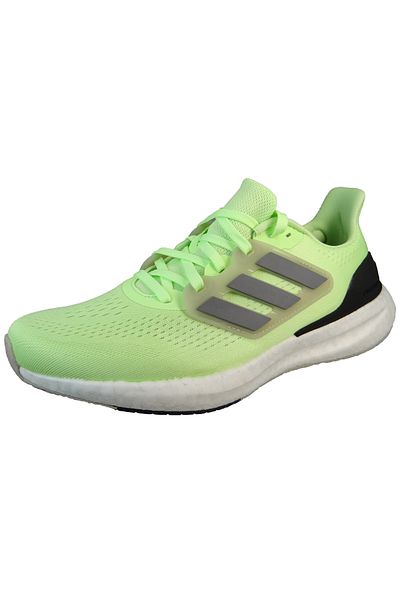 adidas Herren Laufschuhe Halbschuhe Pureboost 23 Laufschuhe IF1550 Grün green spark/iron met./putty grey T