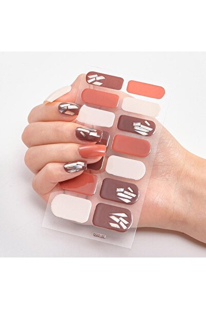 gaman Kendinden Yapışkanlı, Kolay Uygulanabilir, Suya Dayanıklı Desenli Tırna...