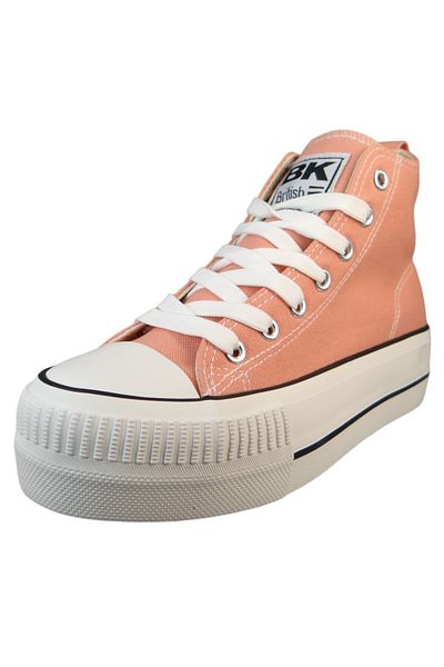 British Knights Damen High Sneaker Kaya Mid High Top B49-3701 Rosa 05 Pink Textil