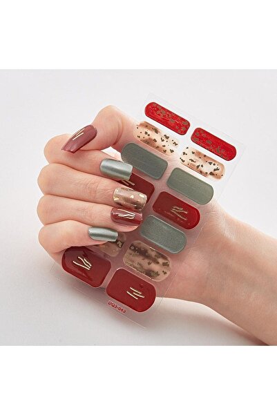 gaman Kendinden Yapışkanlı, Kolay Uygulanabilir, Suya Dayanıklı Desenli Tırna...