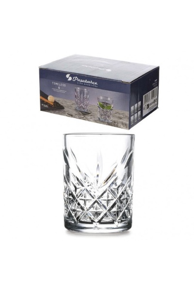 Paşabahçe 6 Pieces Timeless Mini Water Glass 115 Ml, 76 Mm Height, 58 Mm Diameter - Clear